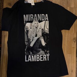 Black Miranda Lambert Graphic T-Shirt